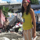 Theola Labbé-DeBose in Haiti.